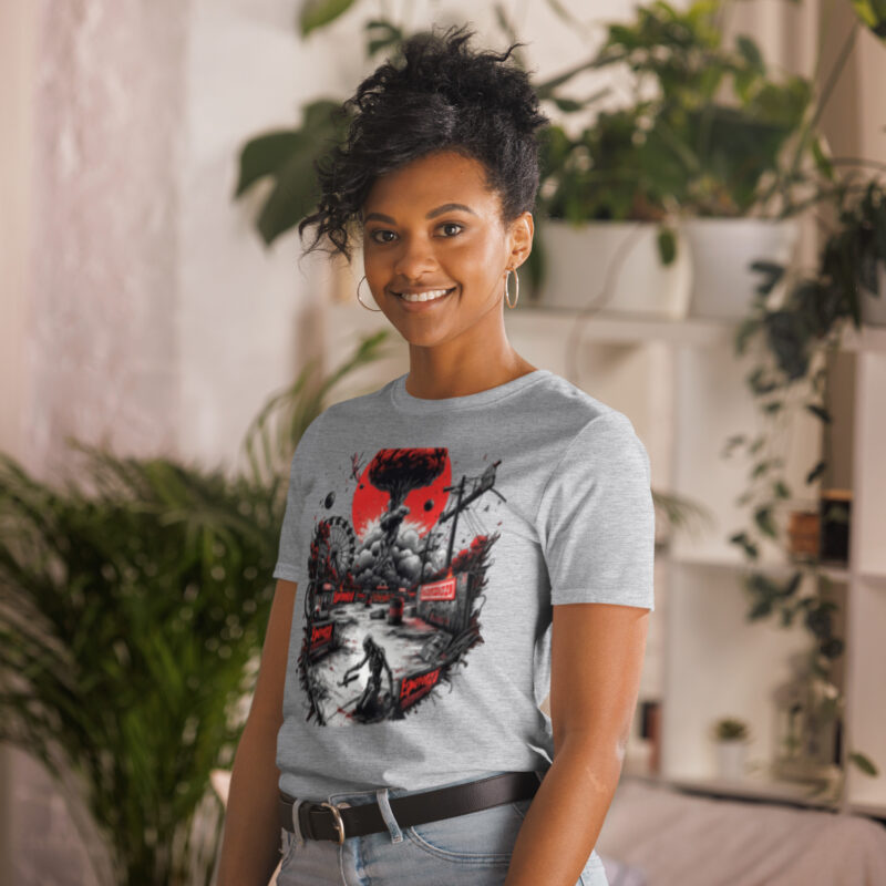T-shirt Unisexe à Manches Courtes – Image 2