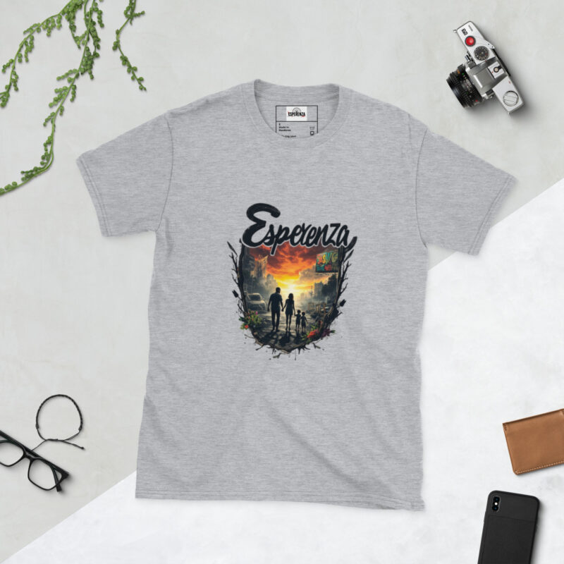 T-shirt Unisexe à Manches Courtes – Image 9