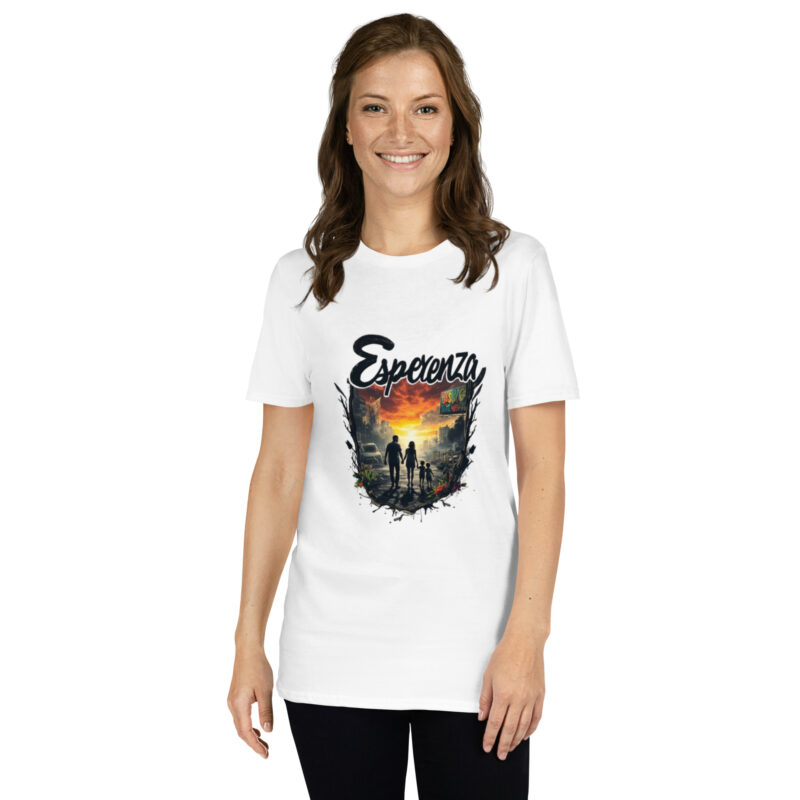 T-shirt Unisexe à Manches Courtes – Image 6