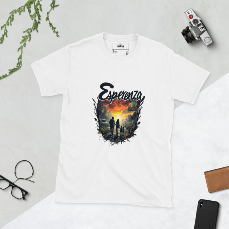 T-shirt Unisexe à Manches Courtes – Image 11