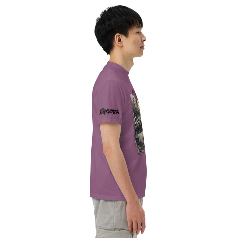 T-shirt teinté lourd unisexe – Image 9