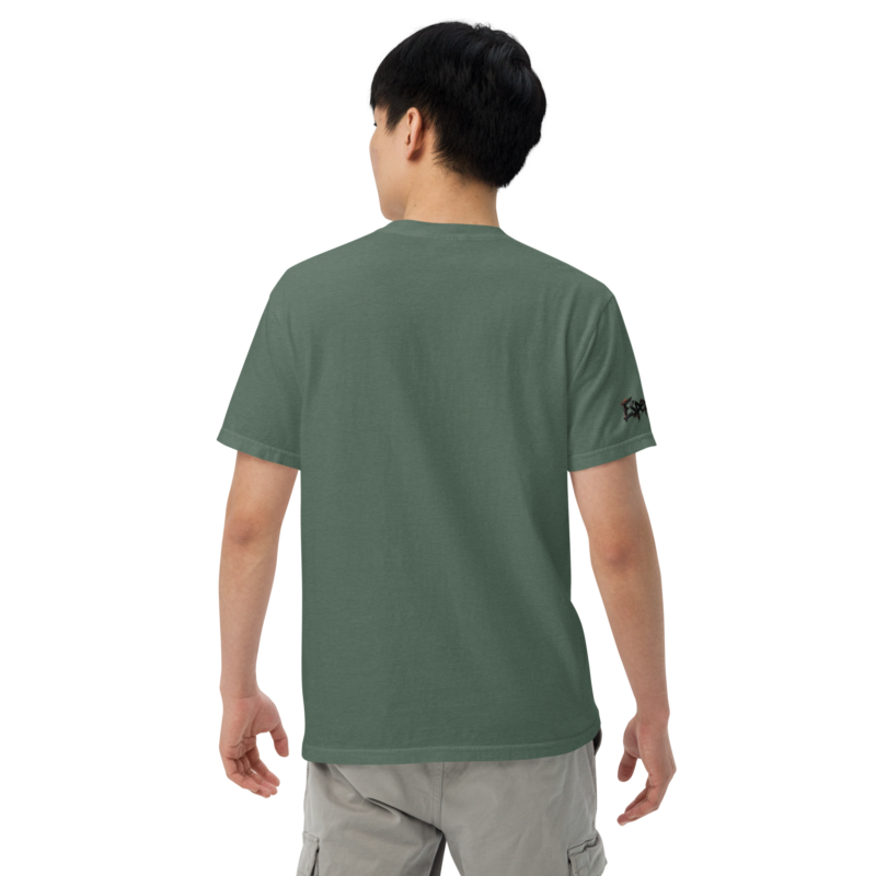 T-shirt teinté lourd unisexe – Image 5