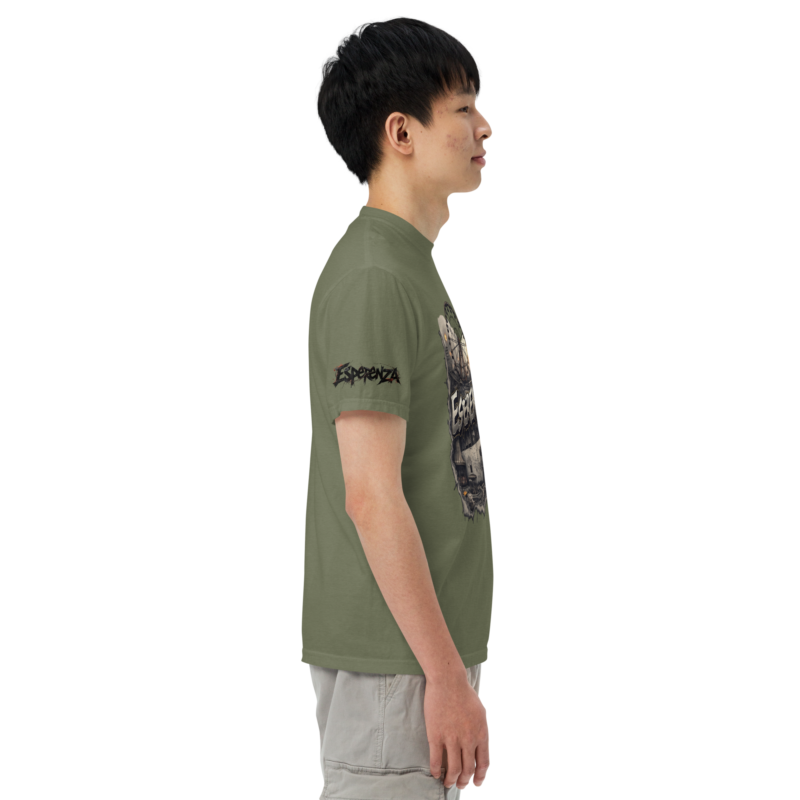 T-shirt teinté lourd unisexe – Image 6