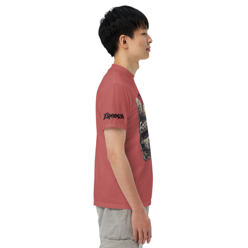 T-shirt teinté lourd unisexe – Image 12