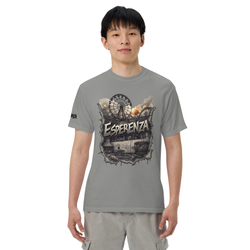 T-shirt teinté lourd unisexe – Image 28
