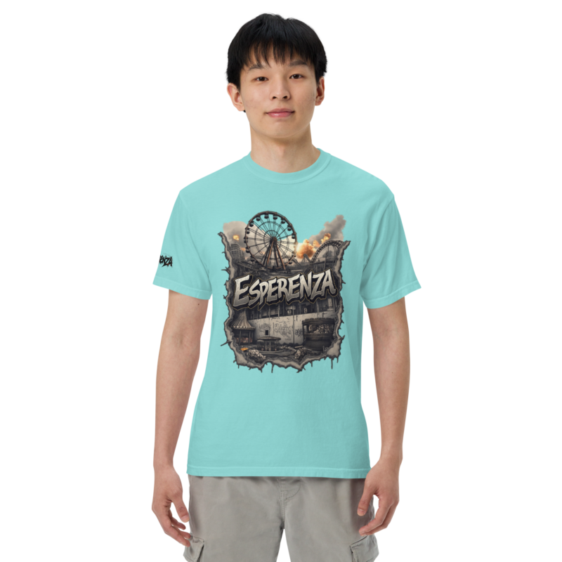 T-shirt teinté lourd unisexe – Image 37
