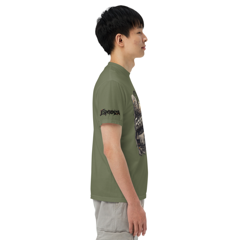T-shirt teinté lourd unisexe – Image 18