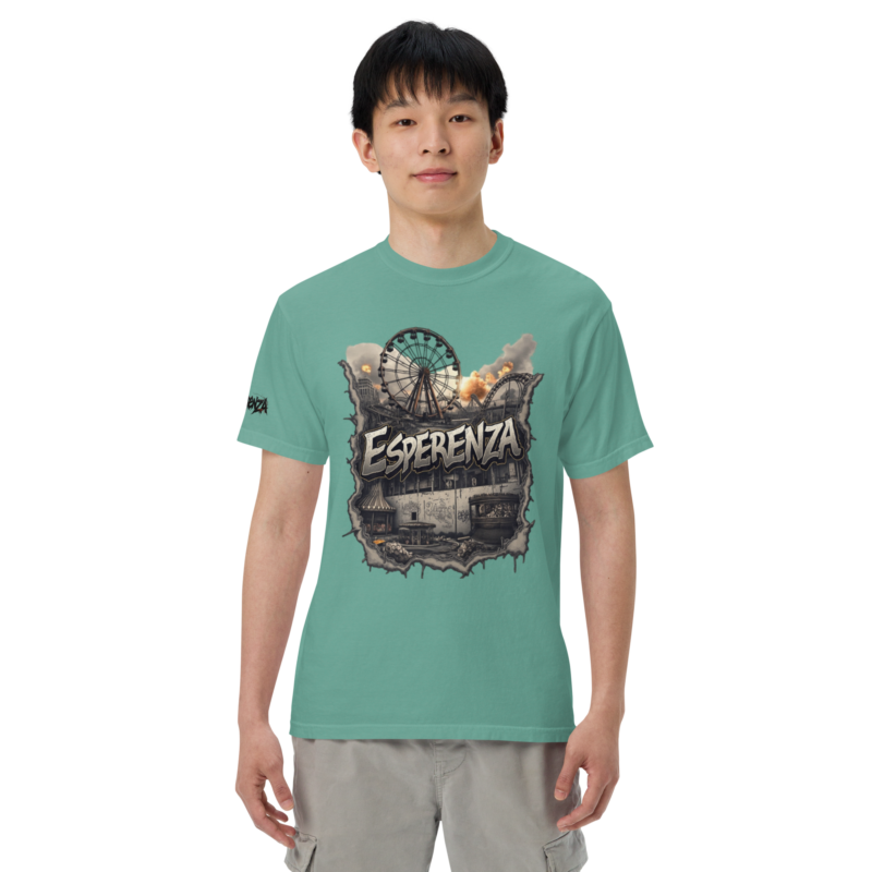 T-shirt teinté lourd unisexe – Image 31