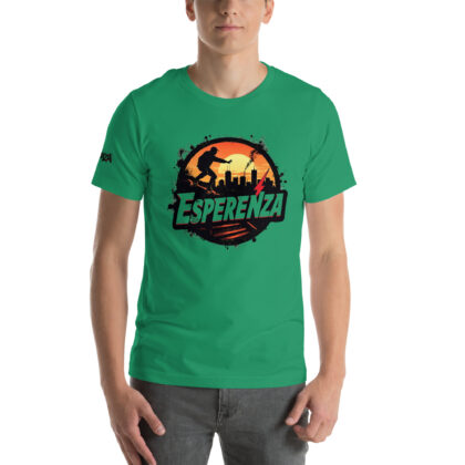 t-shirt unisexe coton bio esperenza