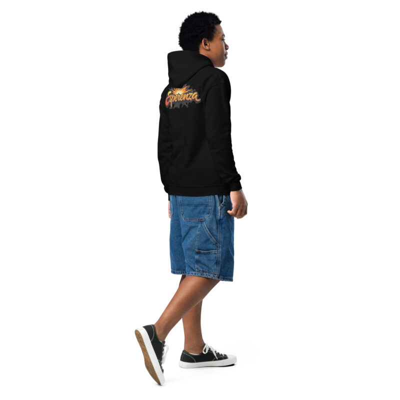 Youth heavy blend hoodie – Image 3