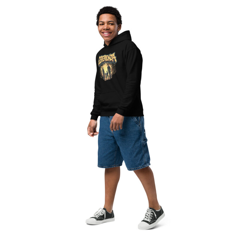 Youth heavy blend hoodie – Image 2