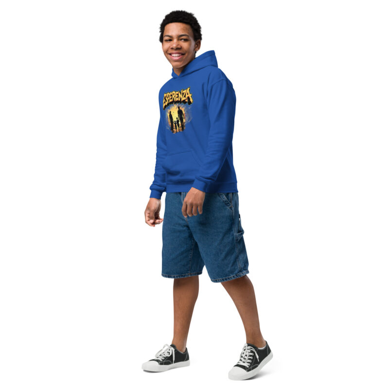 Youth heavy blend hoodie – Image 8