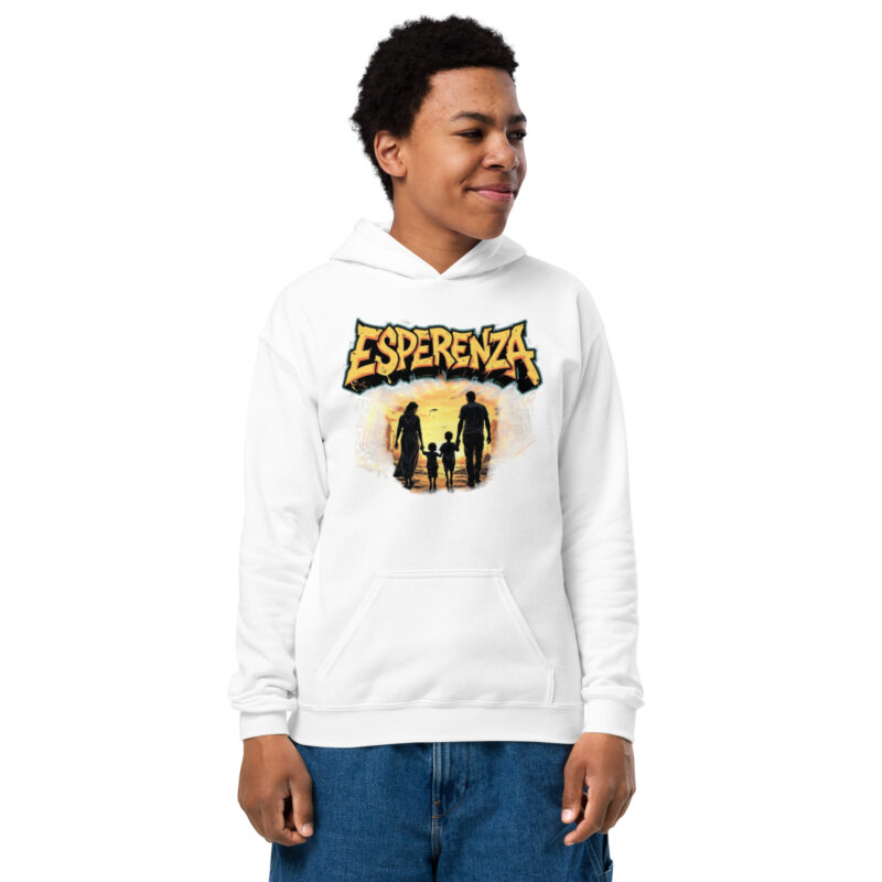 Youth heavy blend hoodie – Image 10